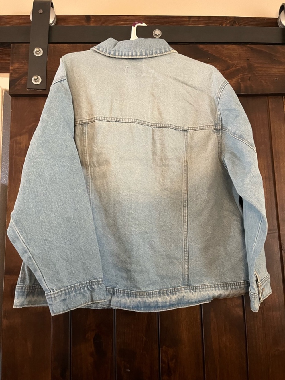 Universal Thread Light Blue Oversized Denim Jacket - Picture 7 of 7